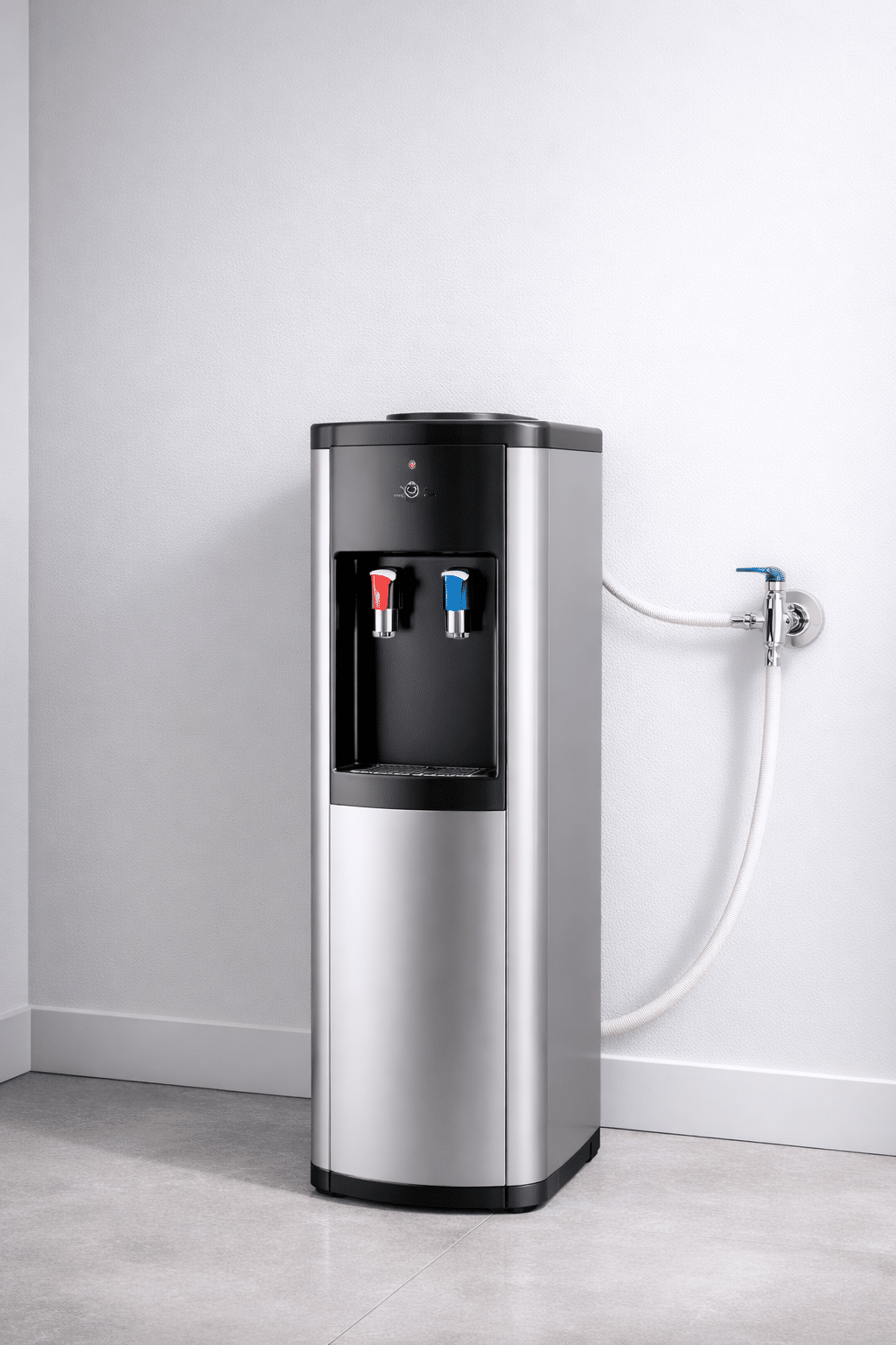 Afbeelding van water cooler met leidingwater aansluiting