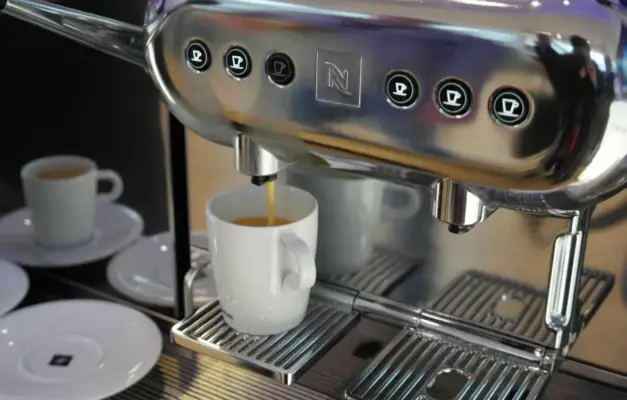 Afbeelding van Nespresso koffieautomaat van Slagmolen VendingAfbeelding van Nespresso koffieautomaat van Slagmolen Vending